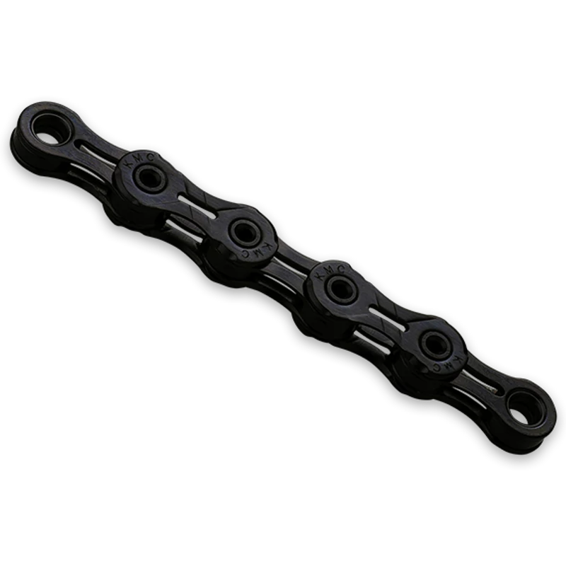 KMC X10 SL DLC kerékpár lánc, 10 sebességes, 116 szemű - fekete