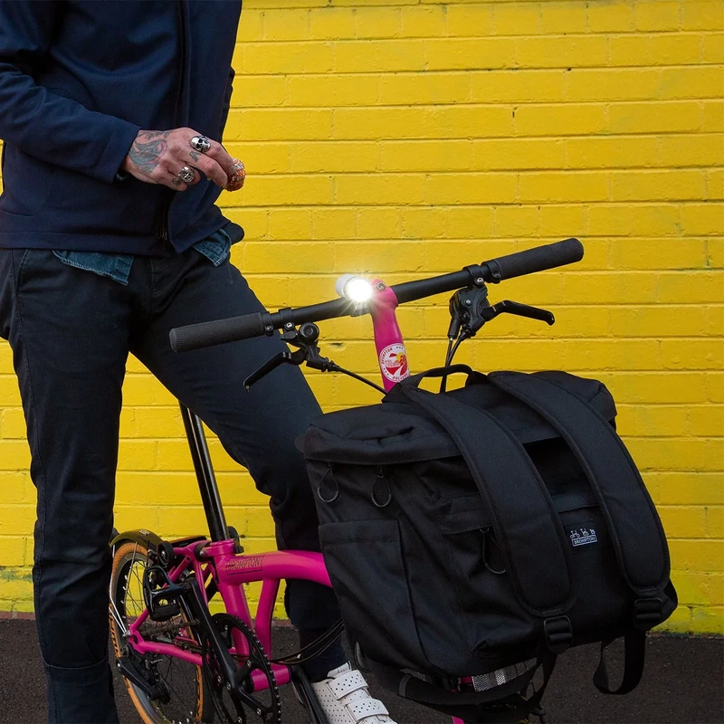 KNOG Plug kerékpár első lámpa - fekete - 7