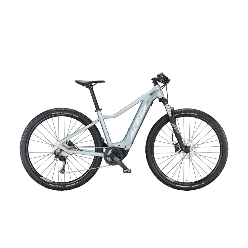 KTM Macina Race 592 elektromos MTB kerékpár 2023 - ezüst - 43