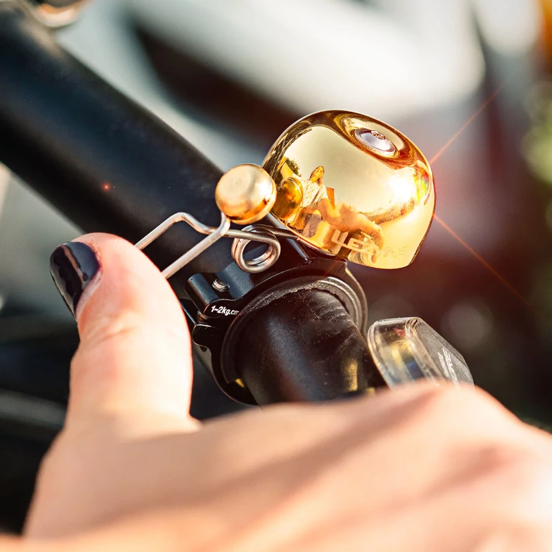 LEZYNE Classic Brass Bell HM kerékpár csengő - fekete - 4