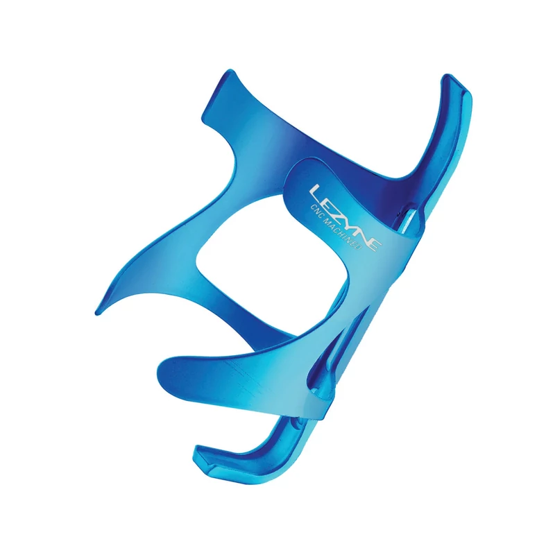 LEZYNE CNC Aluminum kerékpár kulacstartó - kék