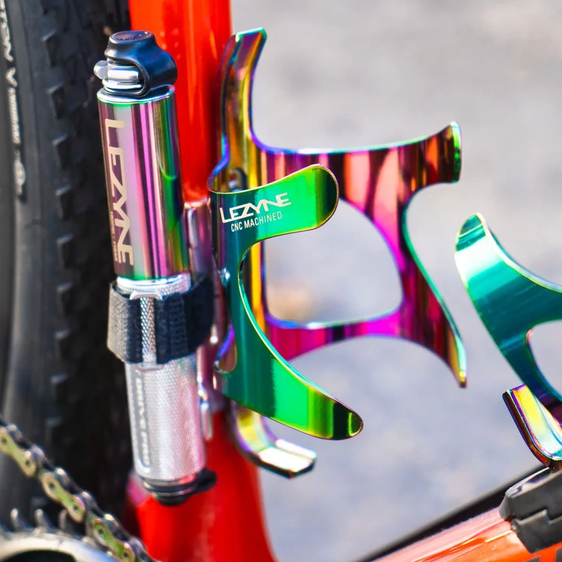 LEZYNE CNC Aluminum kerékpár kulacstartó - matt fekete - 4