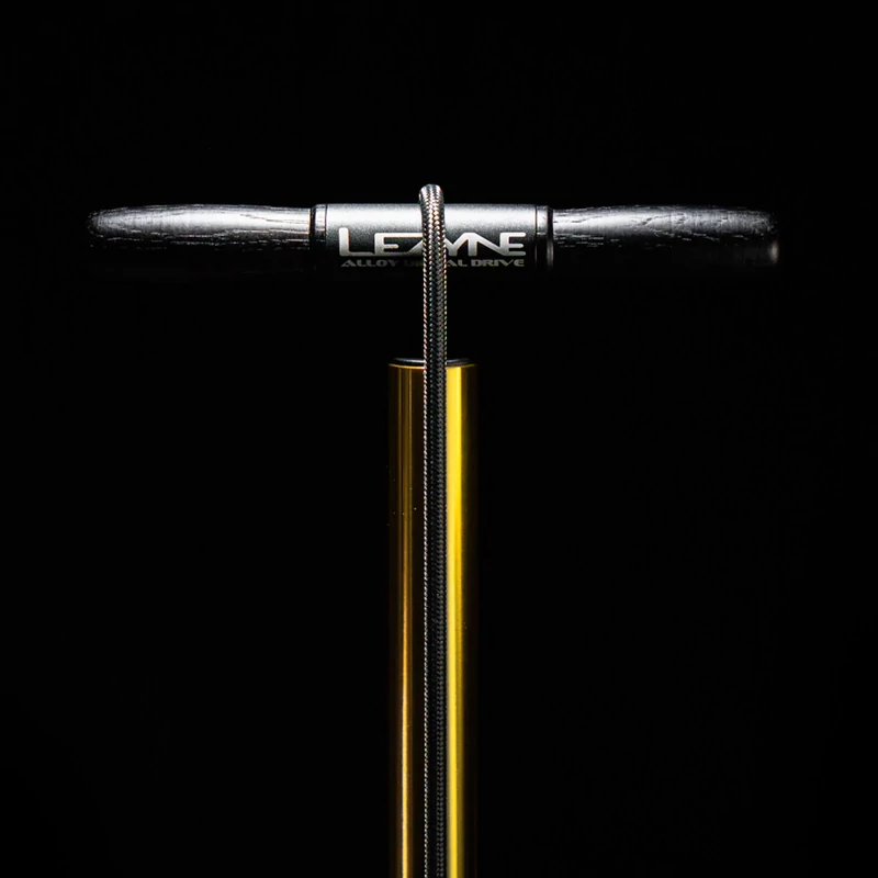LEZYNE 18K Gold Alloy HV Digital Drive kerékpár állópumpa - 9
