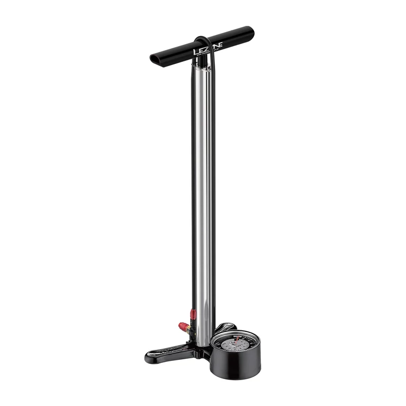 LEZYNE CNC Floor Drive 3.5 kerékpár állópumpa - ezüst