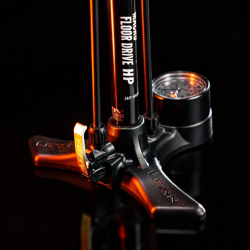 LEZYNE Macro Floor Drive ABS kerékpár állópumpa - fekete - 6