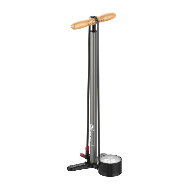 LEZYNE Steel Floor Drive 3.5 kerékpár állópumpa - szürke