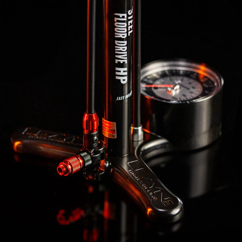 LEZYNE Steel Floor Drive 3.5 kerékpár állópumpa - fekete - 5