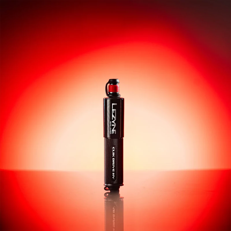 LEZYNE Clik Drive HP kerékpár minipumpa - fekete - 6