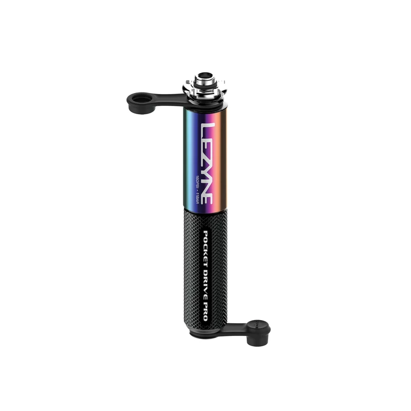 LEZYNE Pocket Drive Pro kerékpár minipumpa - fekete/neo - 2