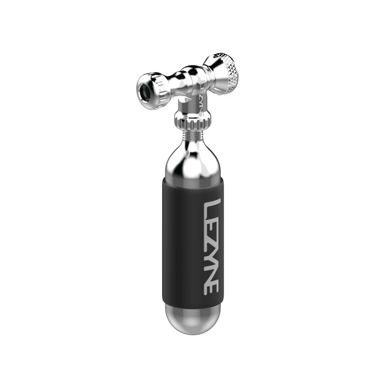 LEZYNE Control Drive CO2 25G patronos kerékpár pumpa - ezüst
