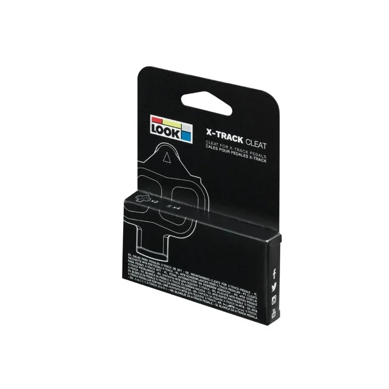 LOOK X-Track kerékpár pedálstopli - fekete - 5
