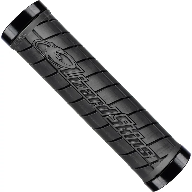 Lizard Skins Logo Lock-On kerékpár markolat - fekete