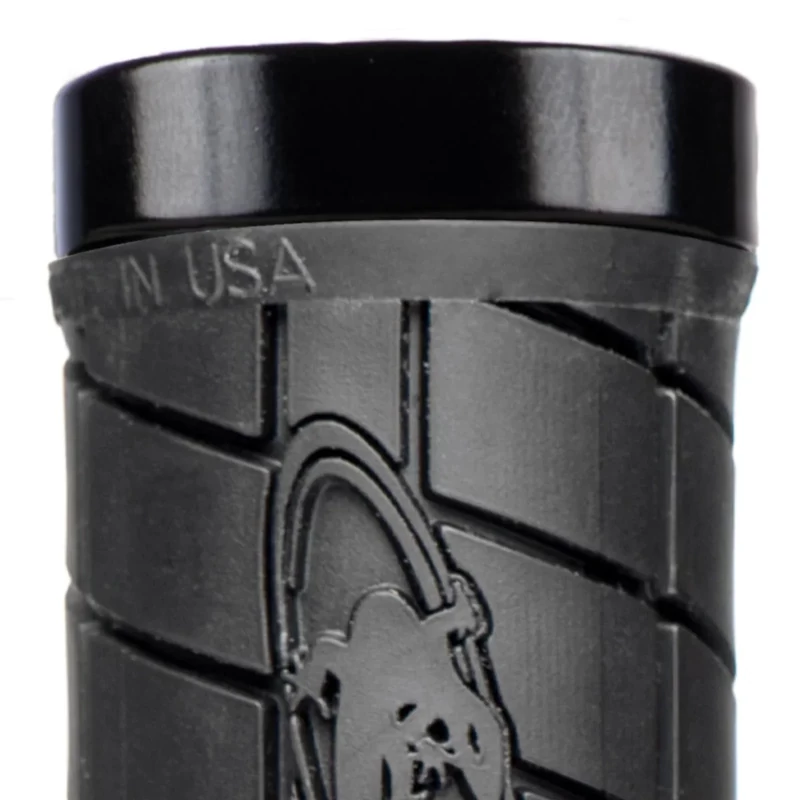 Lizard Skins Logo Lock-On kerékpár markolat - fekete - 3