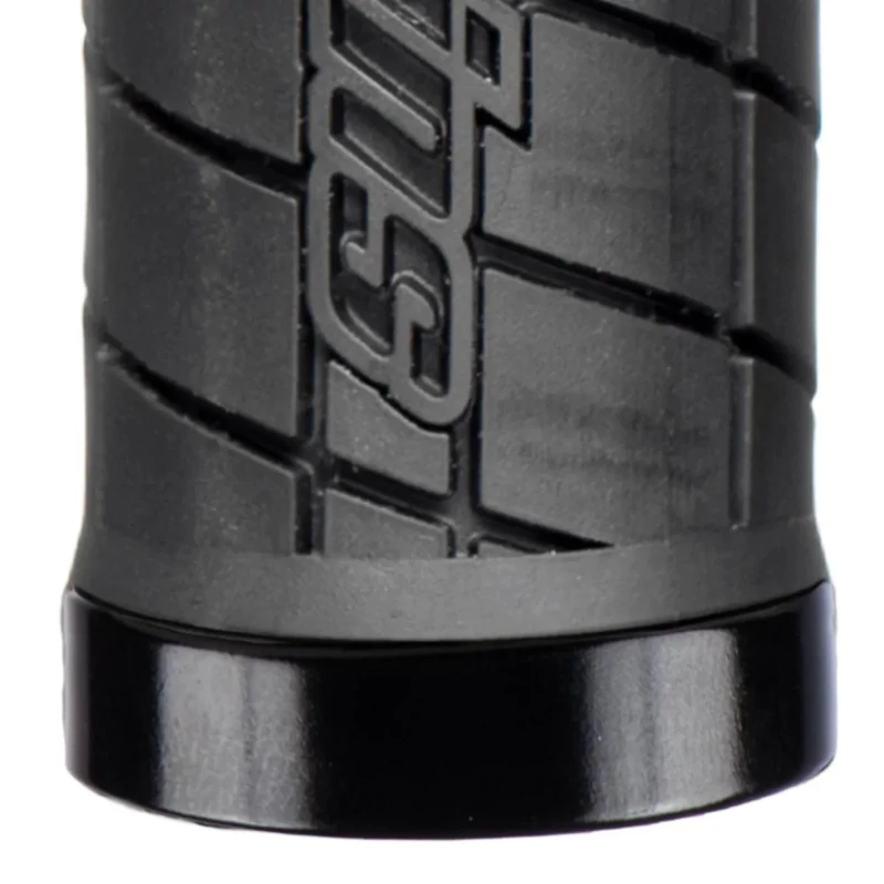 Lizard Skins Logo Lock-On kerékpár markolat - fekete - 4