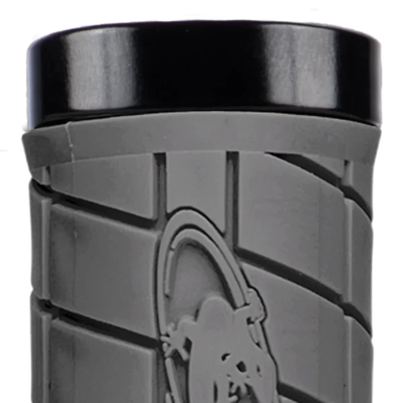 Lizard Skins Logo Lock-On kerékpár markolat - szürke - 3