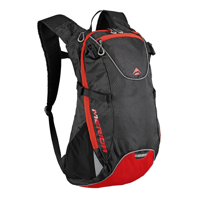 MERIDA Fifteen II kerékpáros hátizsák - fekete/piros