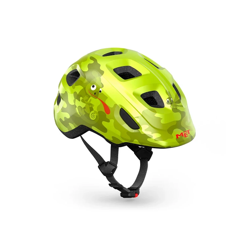 MET Hooray gyerek bukósisak - lime kaméleon - XS - 2