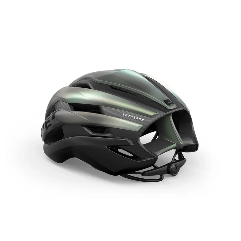 MET Trenta 3K Carbon MIPS kerékpáros sisak - zöld - S - 3