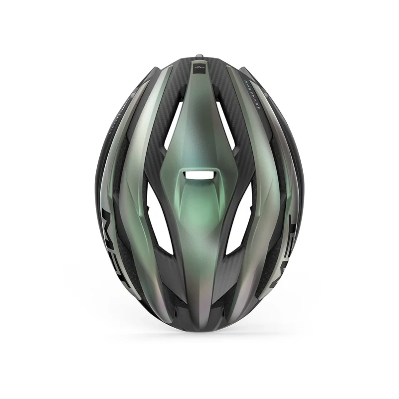MET Trenta 3K Carbon MIPS kerékpáros sisak - zöld - S - 4