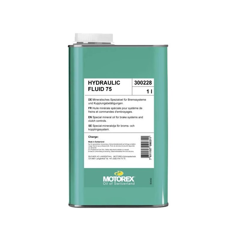 MOTOREX Hydraulic Fluid 75 ásványi olaj kerékpár fékhez - 1000 ml