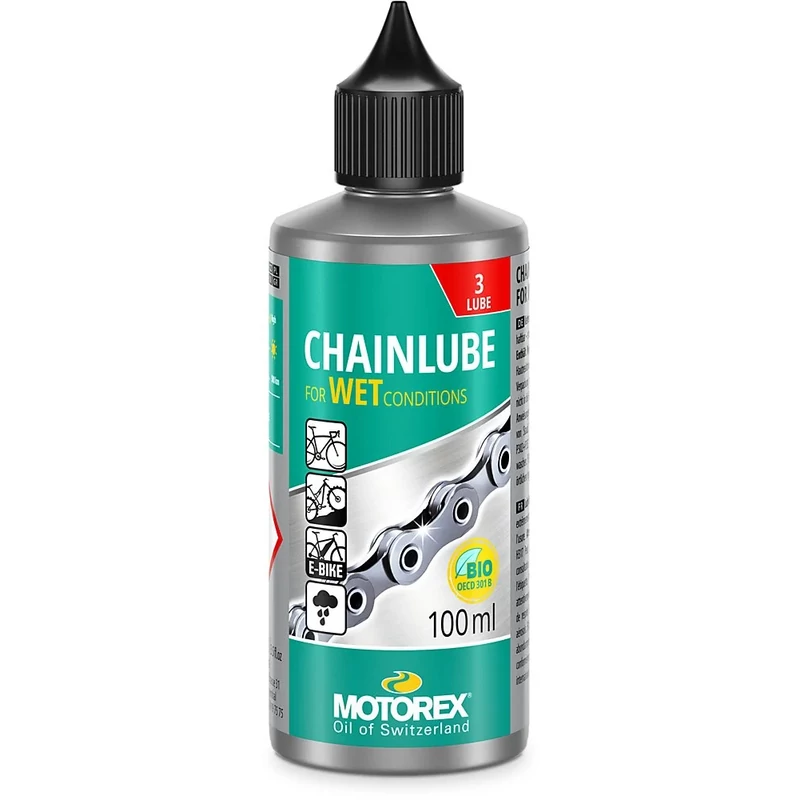 MOTOREX Chainlube For Wet kerékpár láncolaj - 100 ml