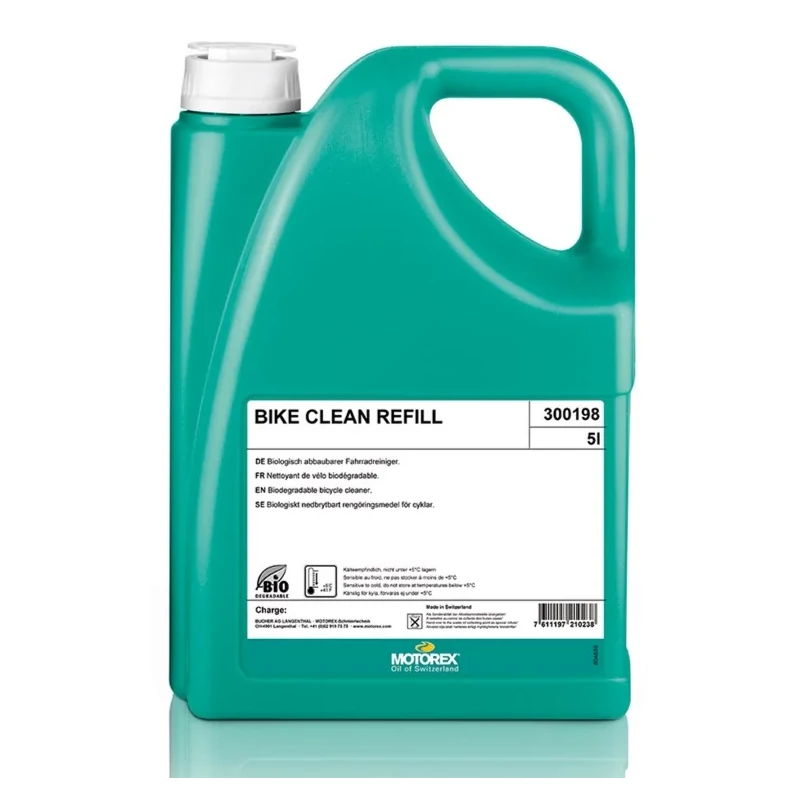 MOTOREX Bike Clean kerékpártisztító utántöltő - 5 l