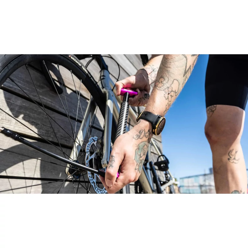 Muc-Off AirMach Carbon Pump kerékpár minipumpa - 6