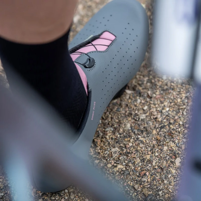 NORTHWAVE Sonic Plus országúti kerékpáros cipő - sötétszürke - 39 - 6