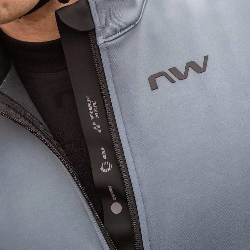 NORTHWAVE Blade téli kerékpáros dzseki - szürke - S - 4