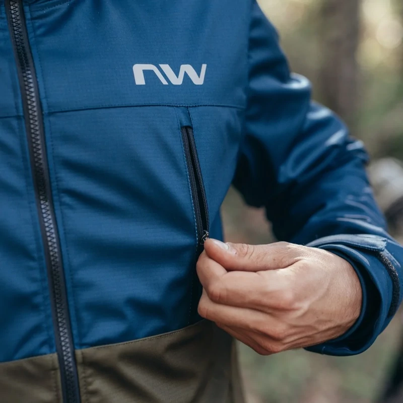 NORTHWAVE Easy Out Softshell kerékpáros dzseki - zöld - S - 5