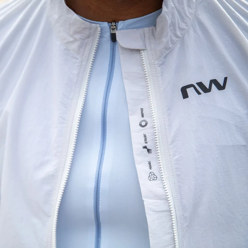 NORTHWAVE Extreme Light Wind kerékpáros dzseki - szürke - S - 3