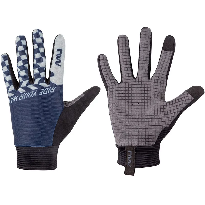 NORTHWAVE Air LF kerékpáros kesztyű - kék - M