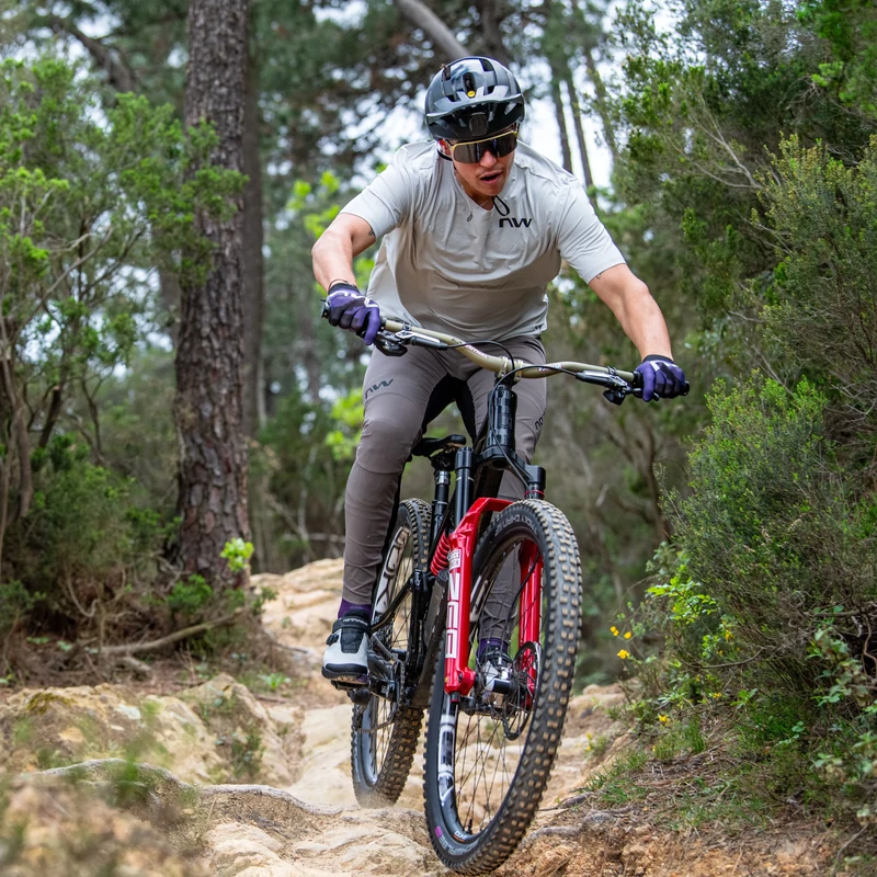 NORTHWAVE Air LF kerékpáros kesztyű - szürke - S - 6