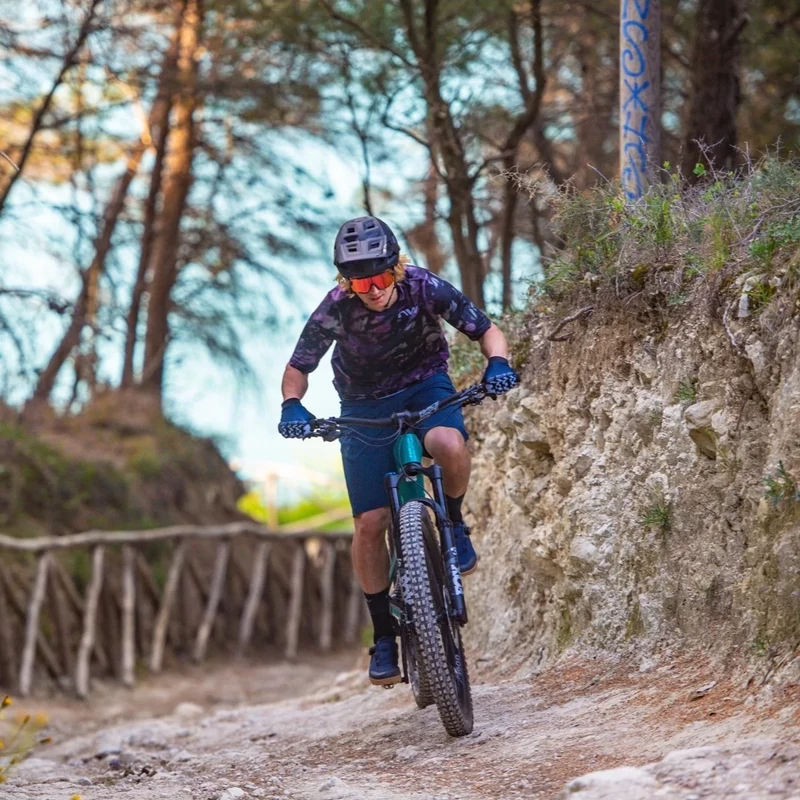 NORTHWAVE Air LF kerékpáros kesztyű - kék - M - 6