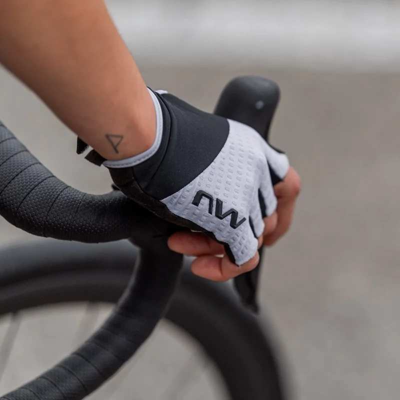 NORTHWAVE Fast WMN kerékpáros kesztyű - szürke - S - 2