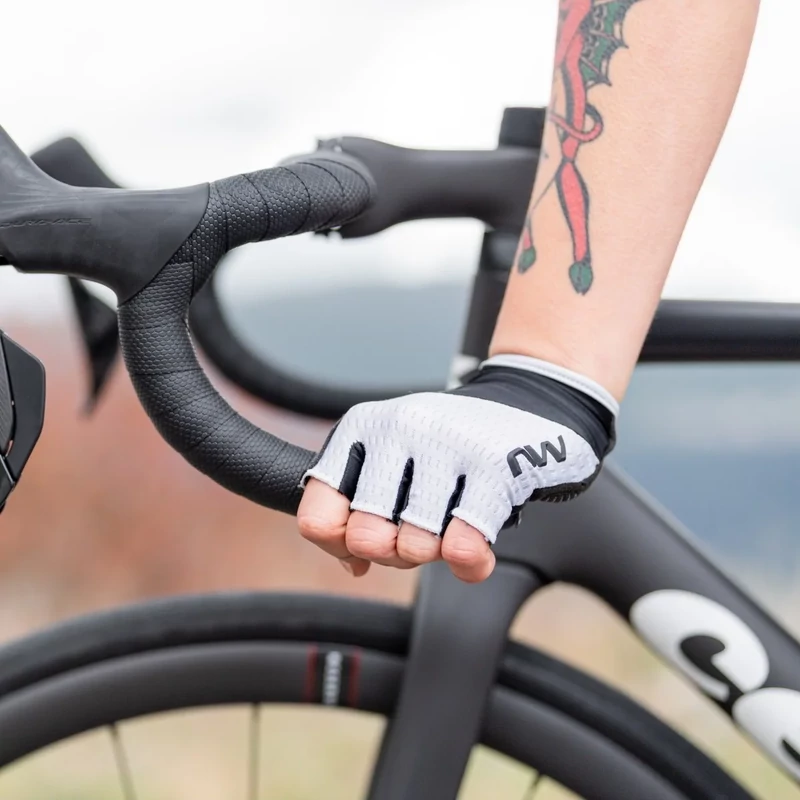NORTHWAVE Fast WMN kerékpáros kesztyű - szürke - S - 3