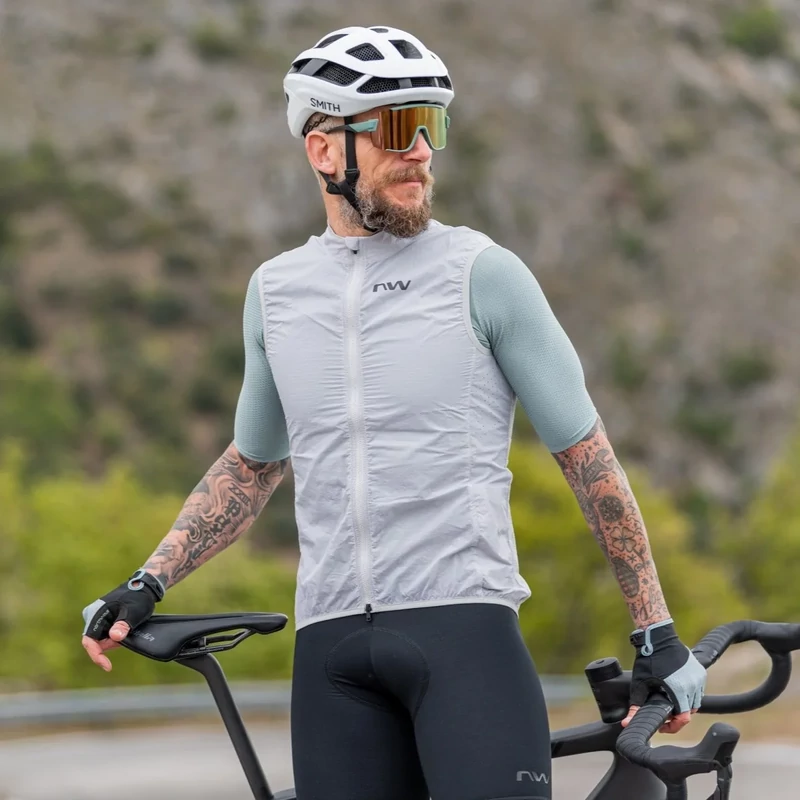 NORTHWAVE Extreme Light kerékpáros mellény - szürke - S - 4