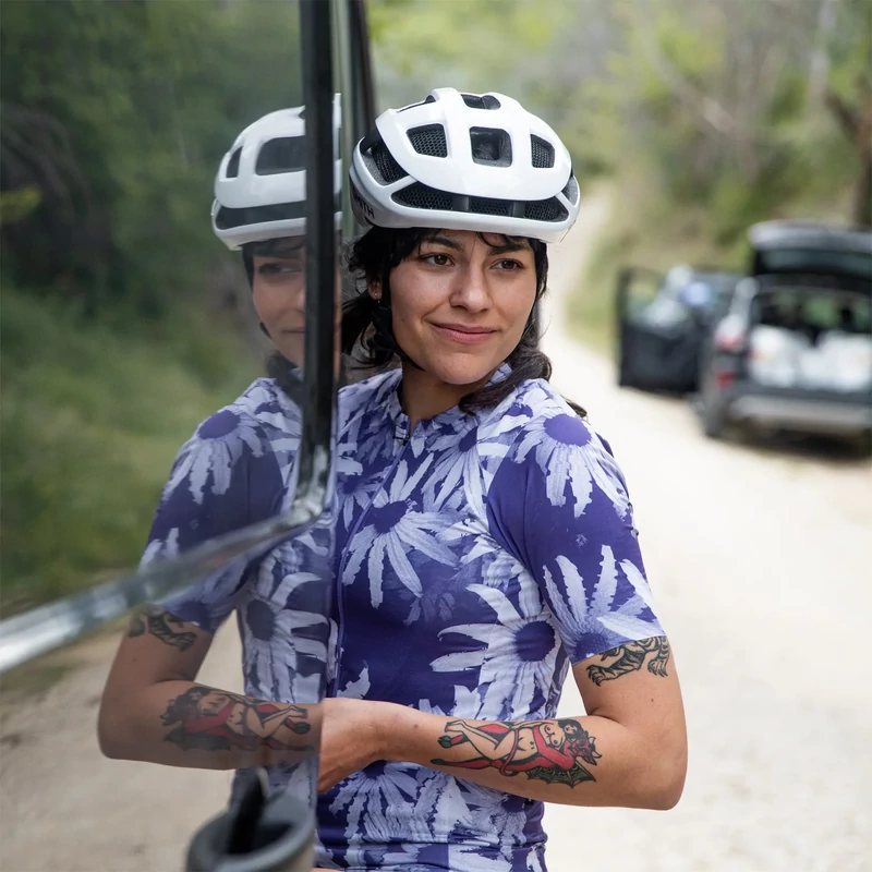 NORTHWAVE Blade WMN rövid ujjú kerékpáros mez - viola - S - 4