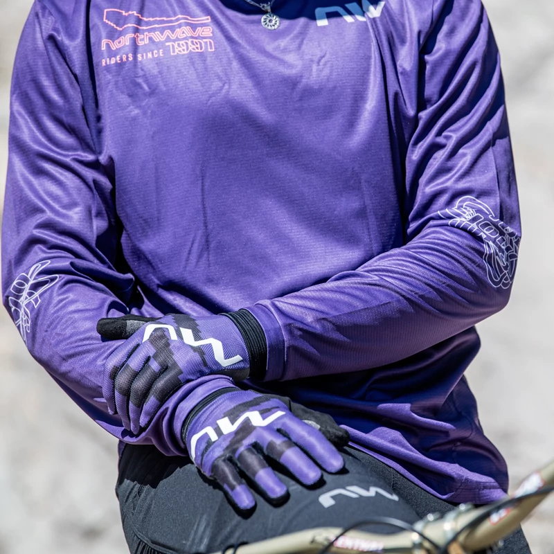 NORTHWAVE Edge 2 hosszú ujjú kerékpáros mez - szürke - S - 4