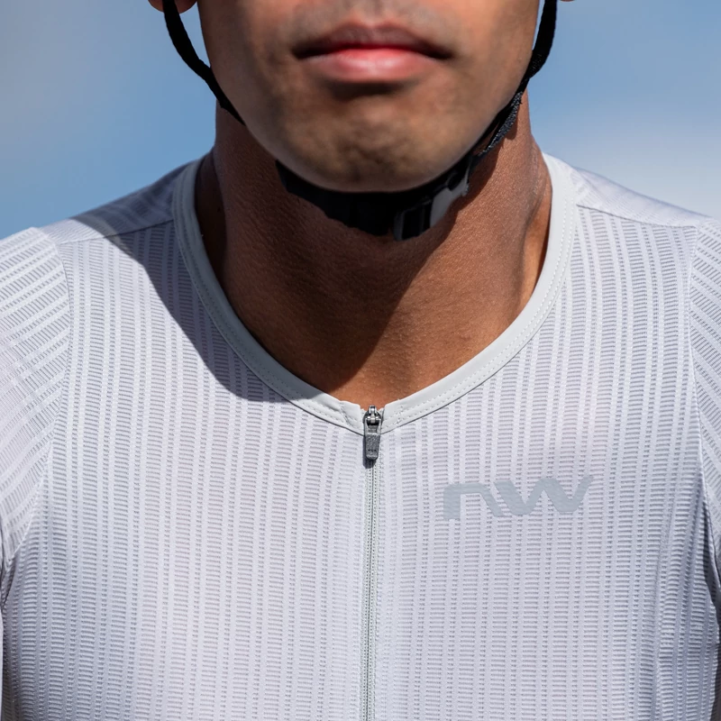 NORTHWAVE Extreme Ultralight rövid ujjú kerékpáros mez - szürke - S - 3