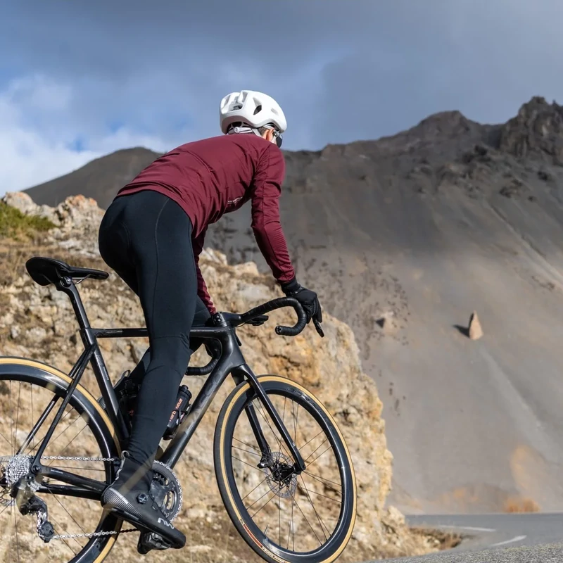 NORTHWAVE Active Gel téli kerékpáros nadrág - fekete - M - 6