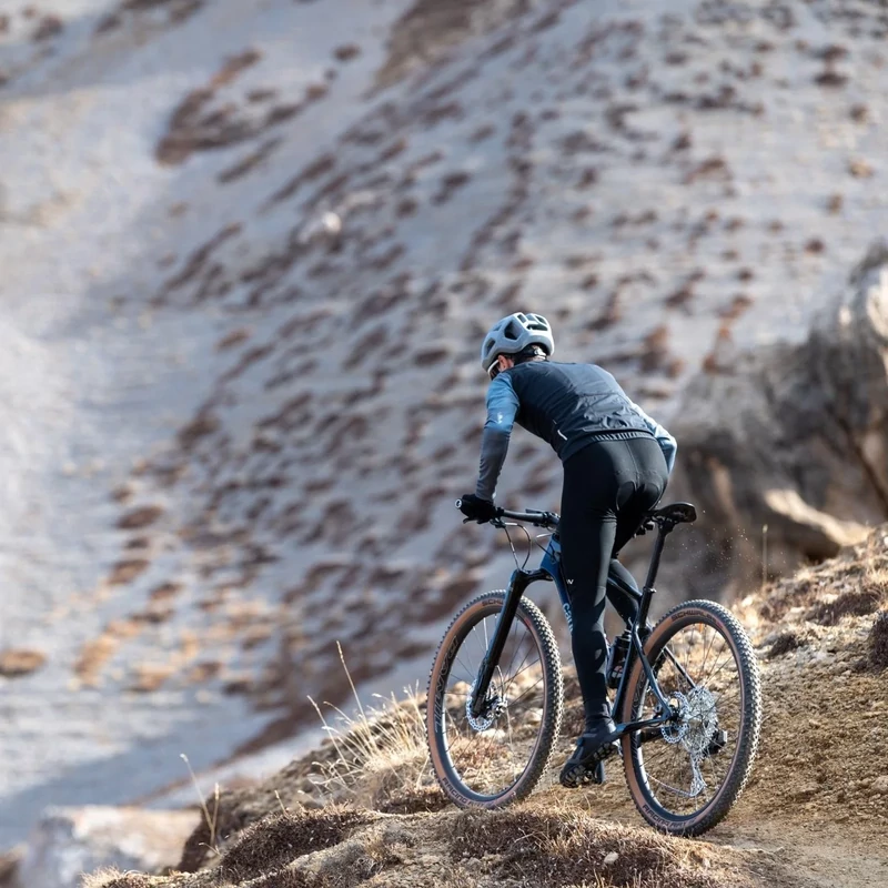 NORTHWAVE Active Gel téli kerékpáros nadrág - fekete - M - 10