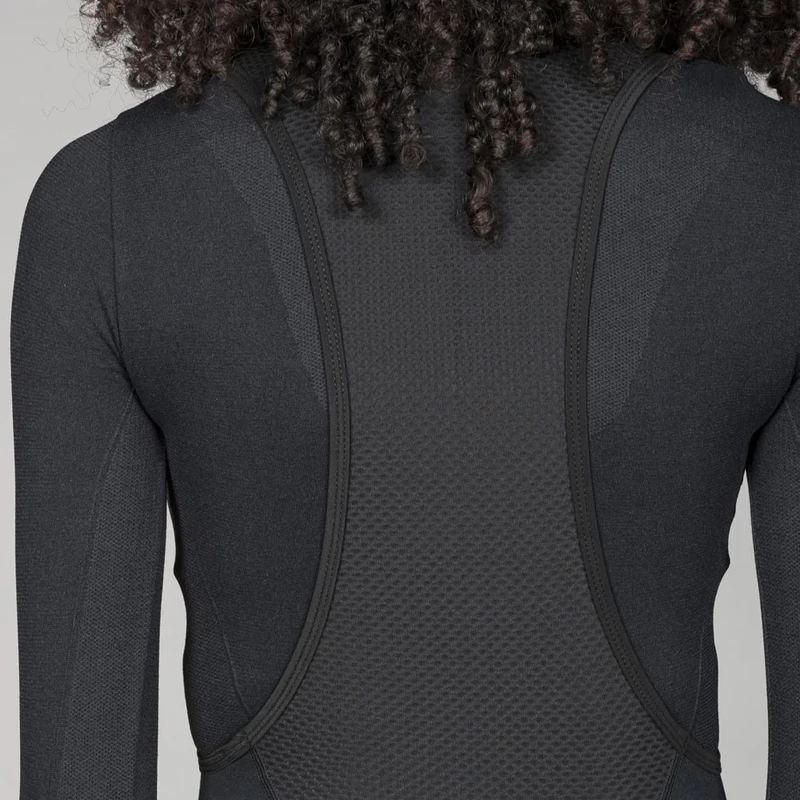 NORTHWAVE Active WMN téli kerékpáros kantáros nadrág - fekete - S - 6