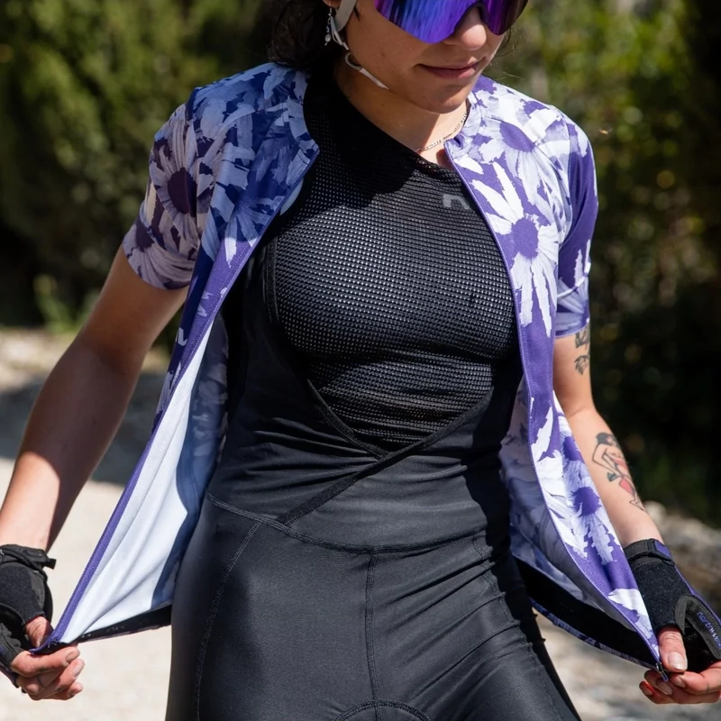 NORTHWAVE Active WMN kerékpáros kantáros rövidnadrág - fekete - S - 3