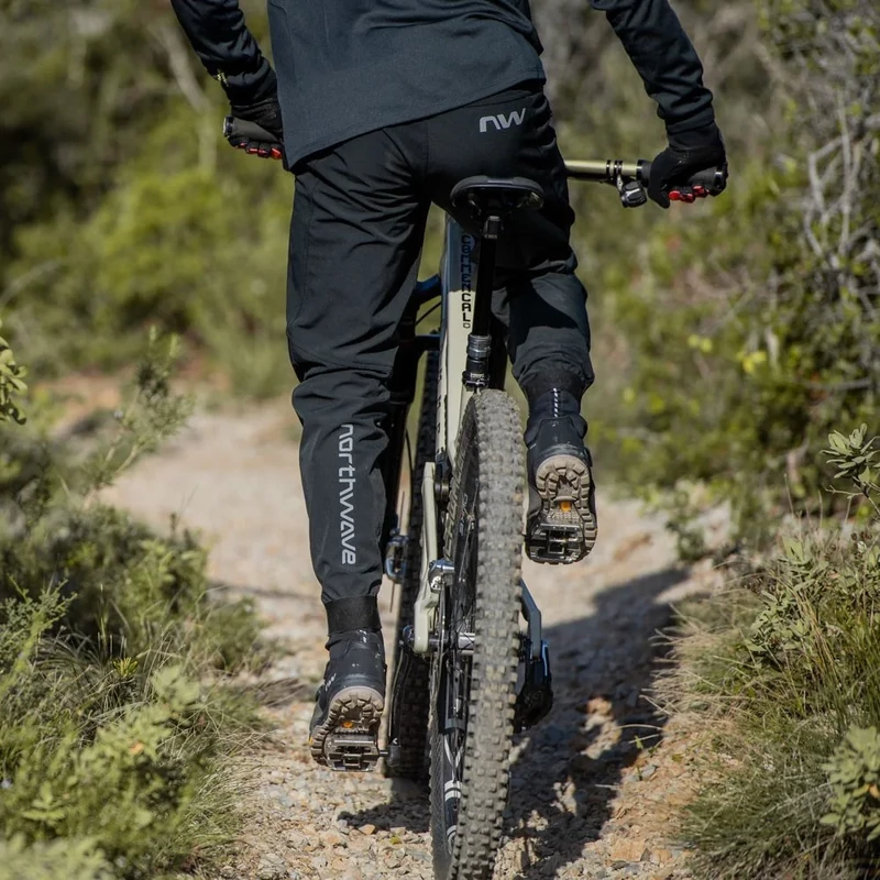 NORTHWAVE Bomb Winter téli kerékpáros nadrág - fekete - S - 5