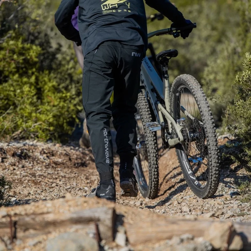 NORTHWAVE Bomb Winter téli kerékpáros nadrág - fekete - S - 6