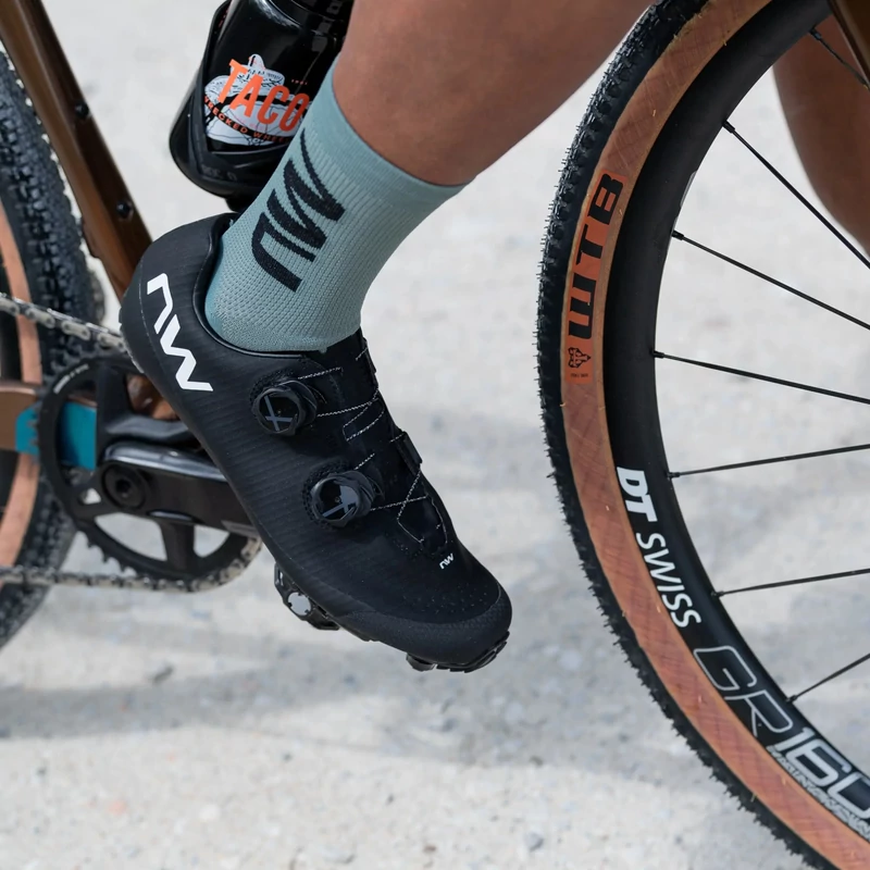 NORTHWAVE Extreme Air kerékpáros zokni - fekete - S - 6