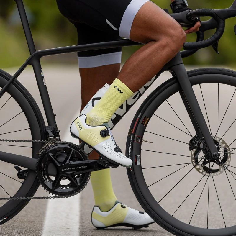 NORTHWAVE Extreme Pro kerékpáros zokni - fekete - XS - 6