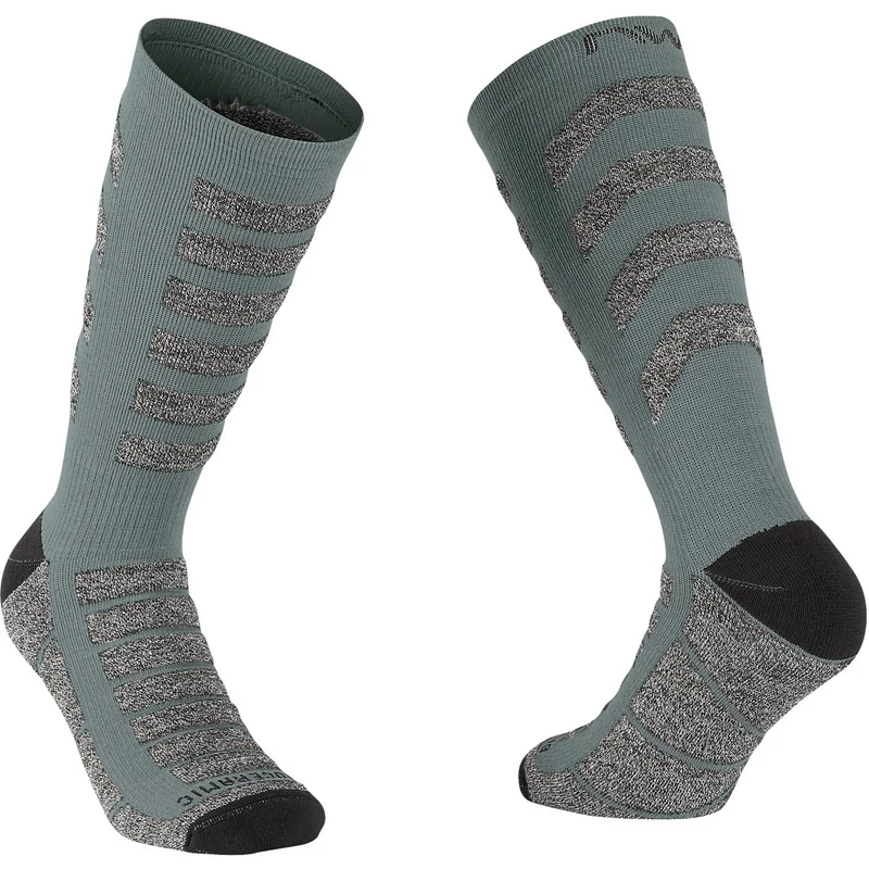 NORTHWAVE Husky Ceramic téli kerékpáros zokni - szürke - S