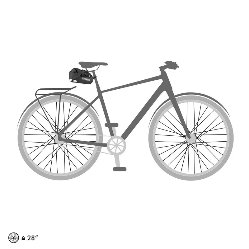 ORTLIEB Saddle-Bag kerékpáros nyeregtáska - fekete - S - 6